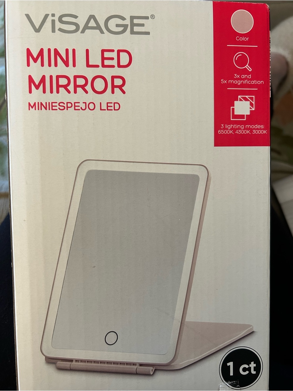 Visage Mini LED mirror